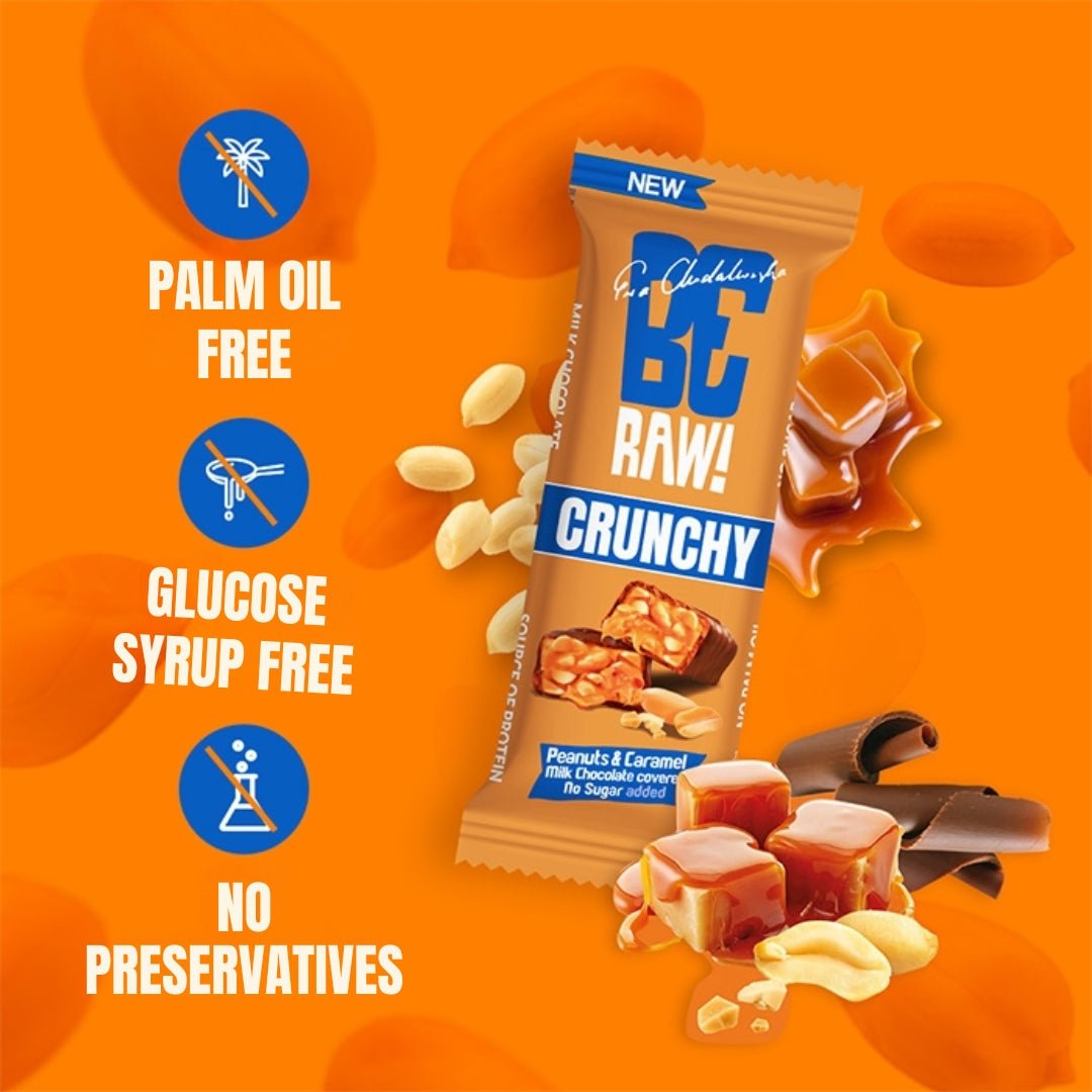 Crunchy Peanuts & Caramel Bar 40g x15