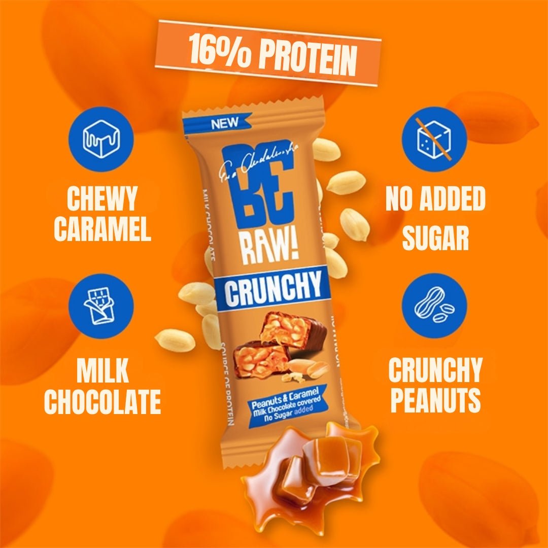 Crunchy Peanuts & Caramel Bar 40g x15