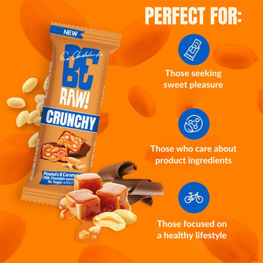 Crunchy Peanuts & Caramel Bar 40g x15