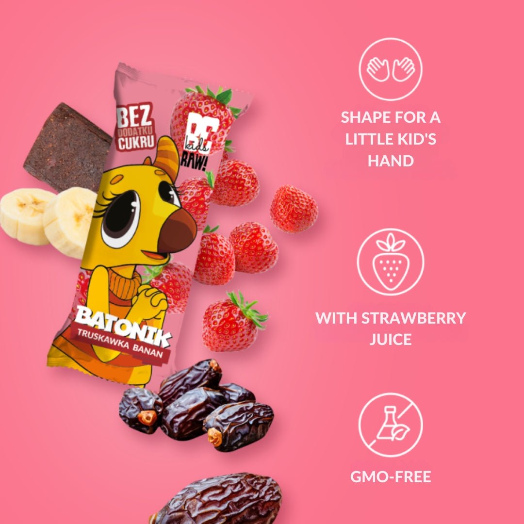 Kids Strawberry-Banana Bar 25g