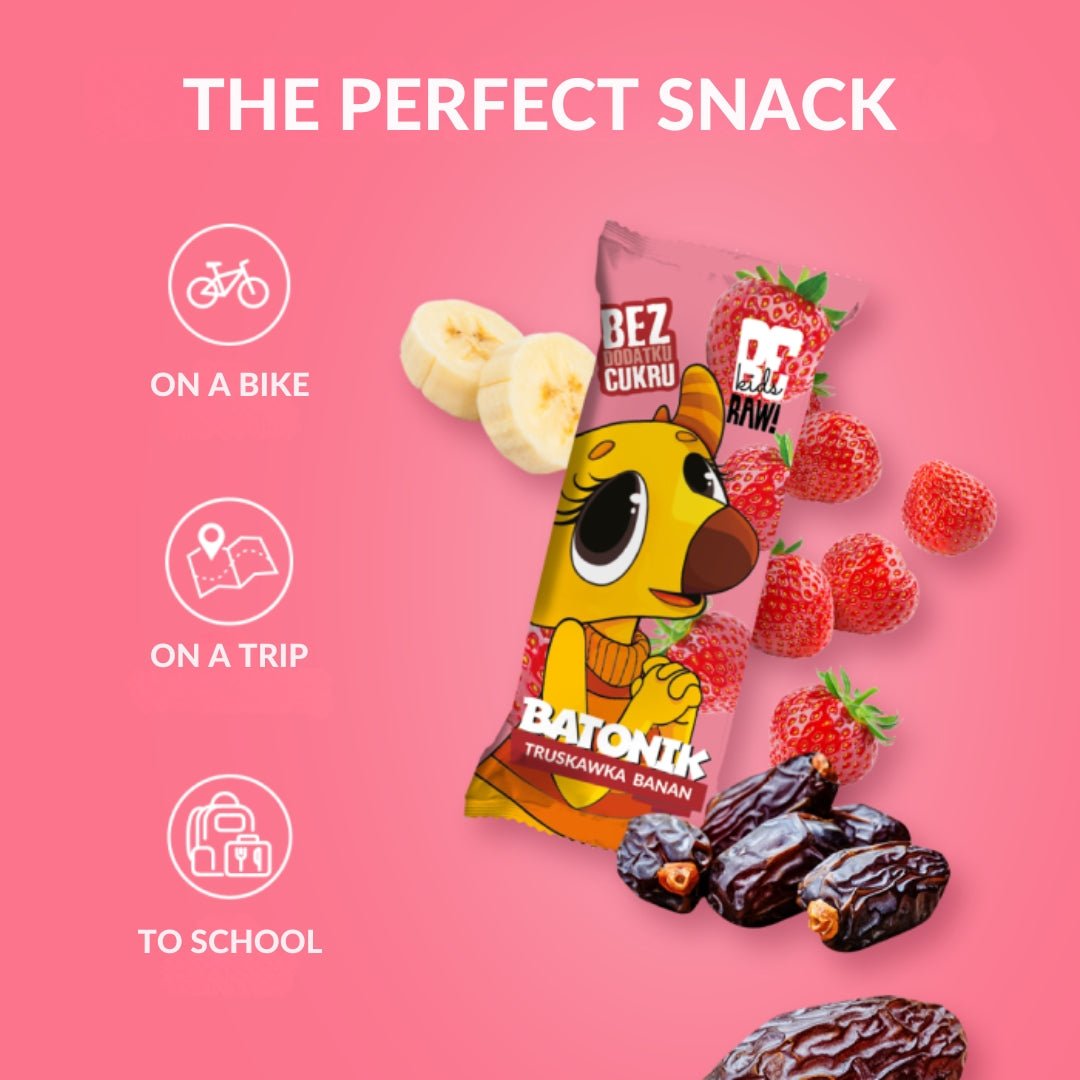 Kids Strawberry-Banana Bar 25g