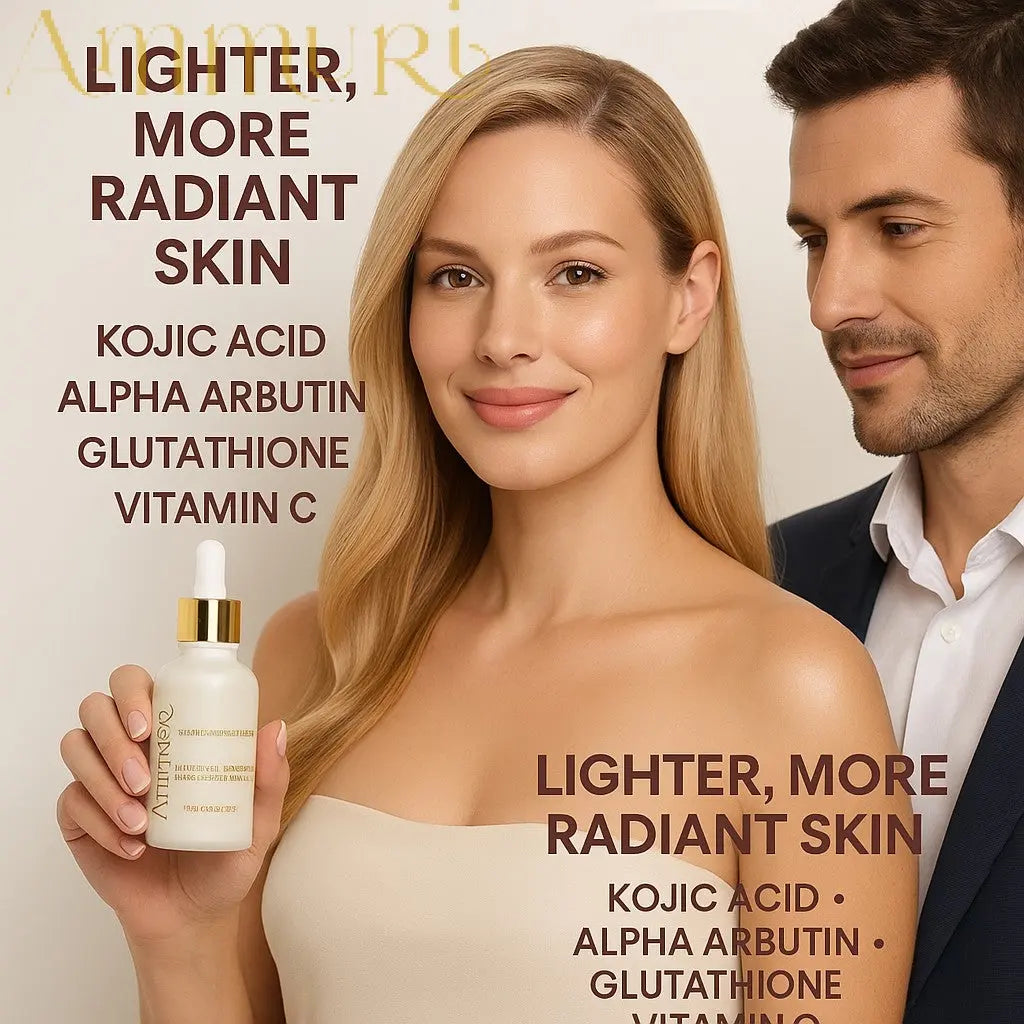 Ammuri Premium Whitening Serum 30ml β Kojic Acid + Tranexamic Acid | Dark Spot & Pigmentation Corrector