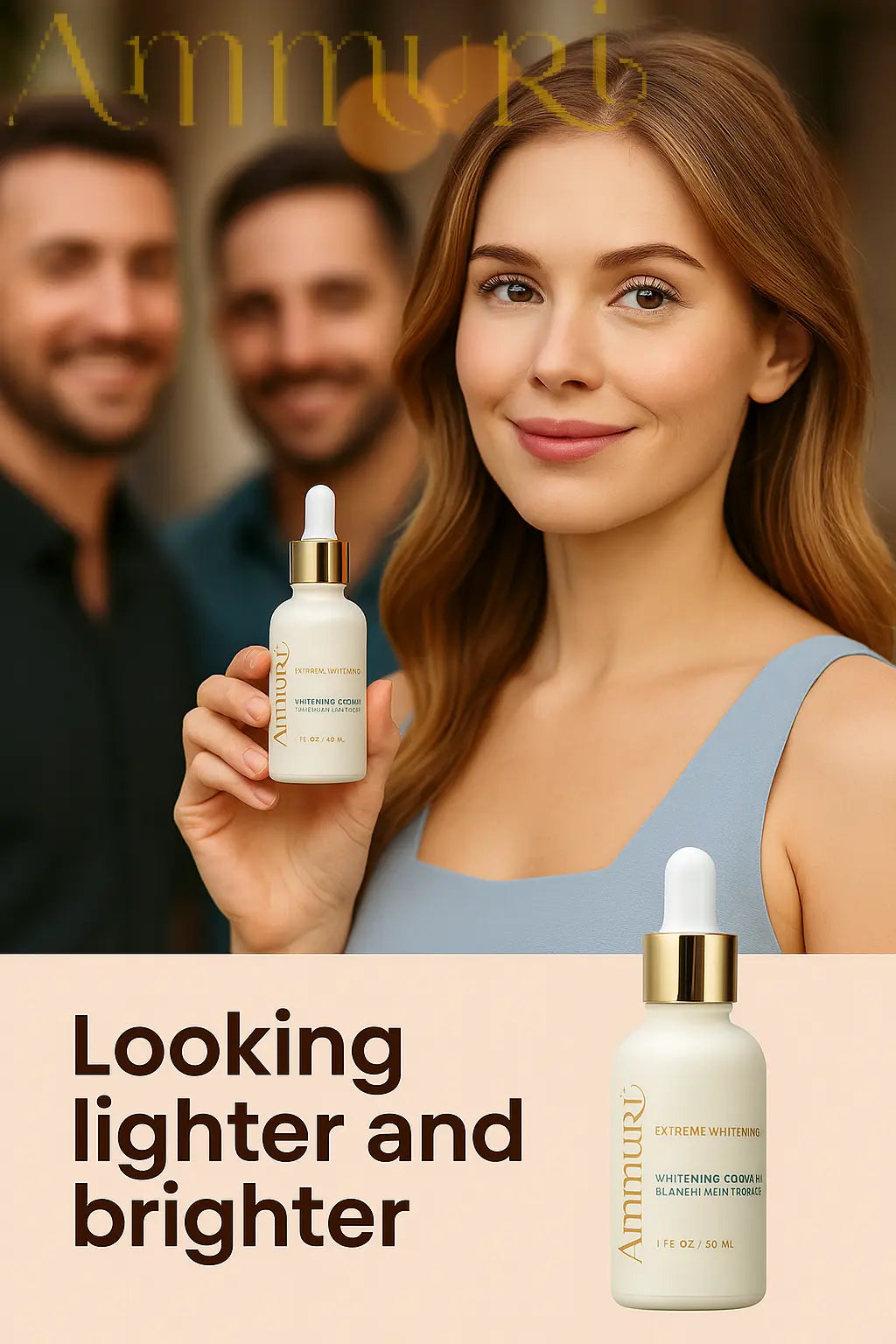 Ammuri Premium Whitening Serum 30ml β Kojic Acid + Tranexamic Acid | Dark Spot & Pigmentation Corrector