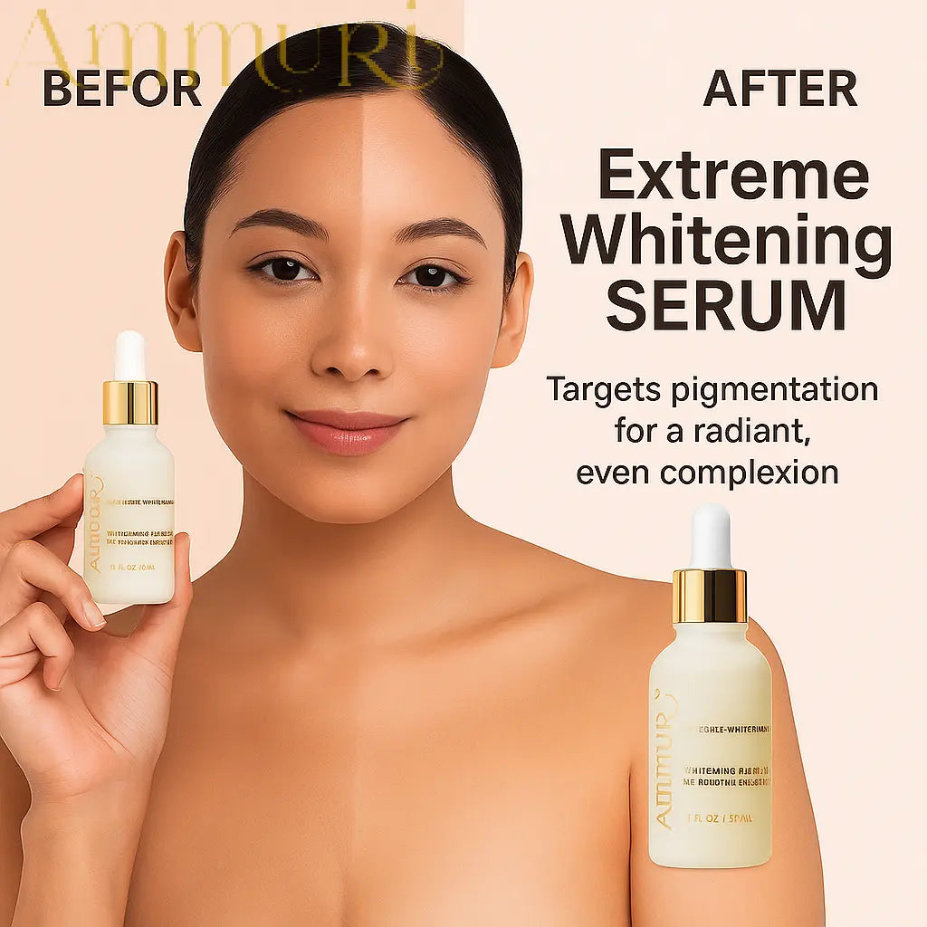 Ammuri Premium Whitening Serum 30ml β Kojic Acid + Tranexamic Acid | Dark Spot & Pigmentation Corrector