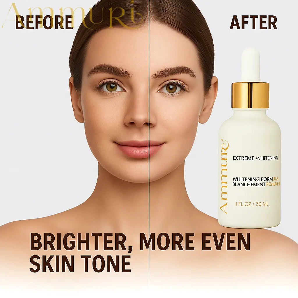 Ammuri Premium Whitening Serum 30ml β Kojic Acid + Tranexamic Acid | Dark Spot & Pigmentation Corrector