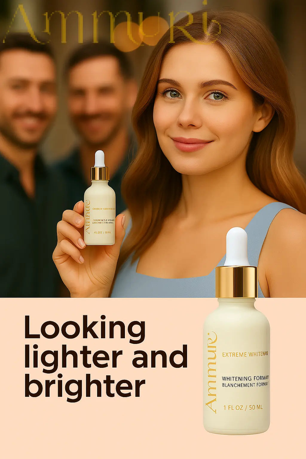 Ammuri Premium Whitening Serum 30ml β Kojic Acid + Tranexamic Acid | Dark Spot & Pigmentation Corrector