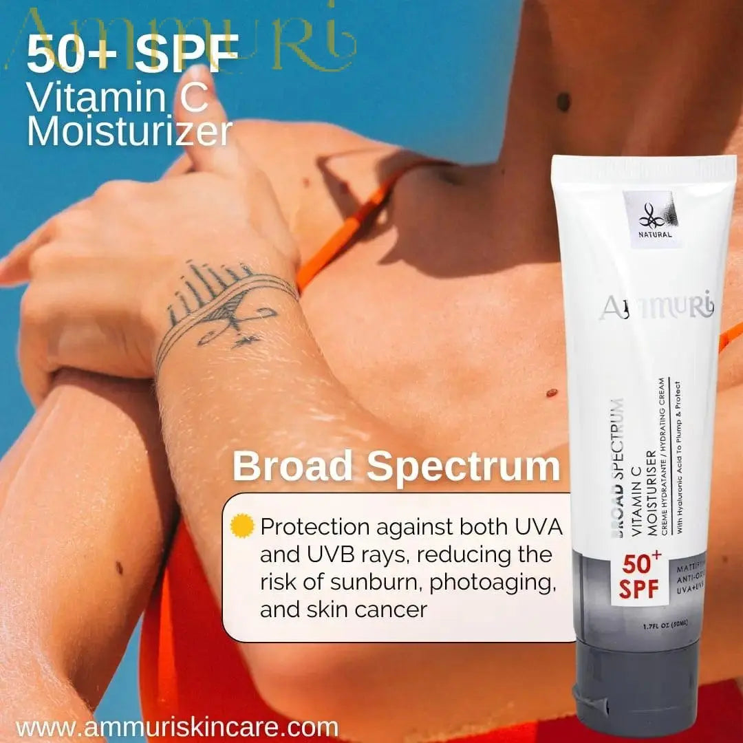 Ammuri Vitamin C Day Cream SPF50 – Brightening Moisturizer