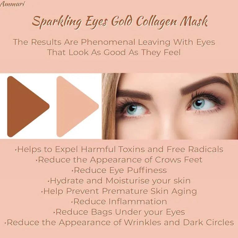 Ammuri 24k Gold Eye Mask for Dark Circles Treatment