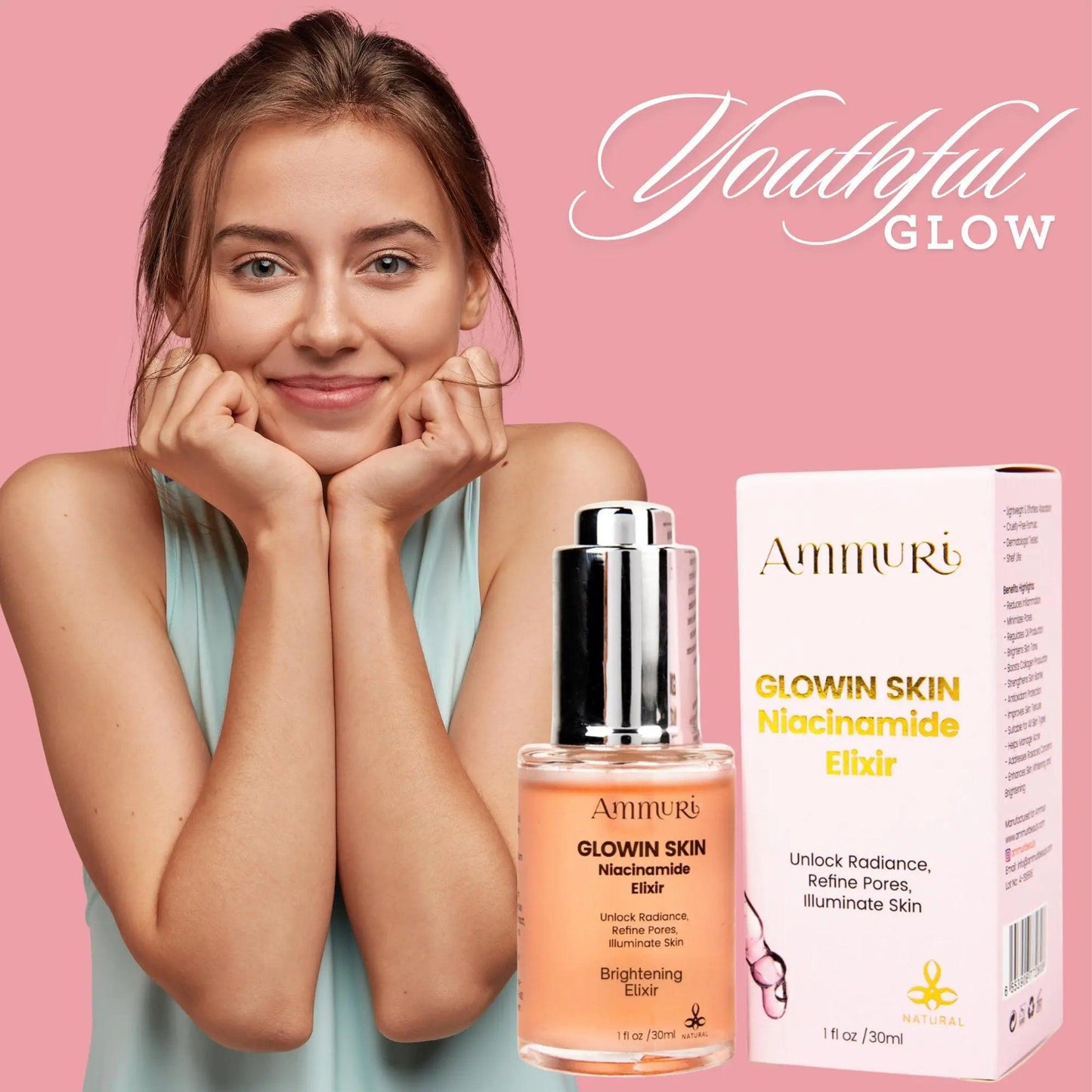Ammuri Advanced Skin Brightening Serum Elixir