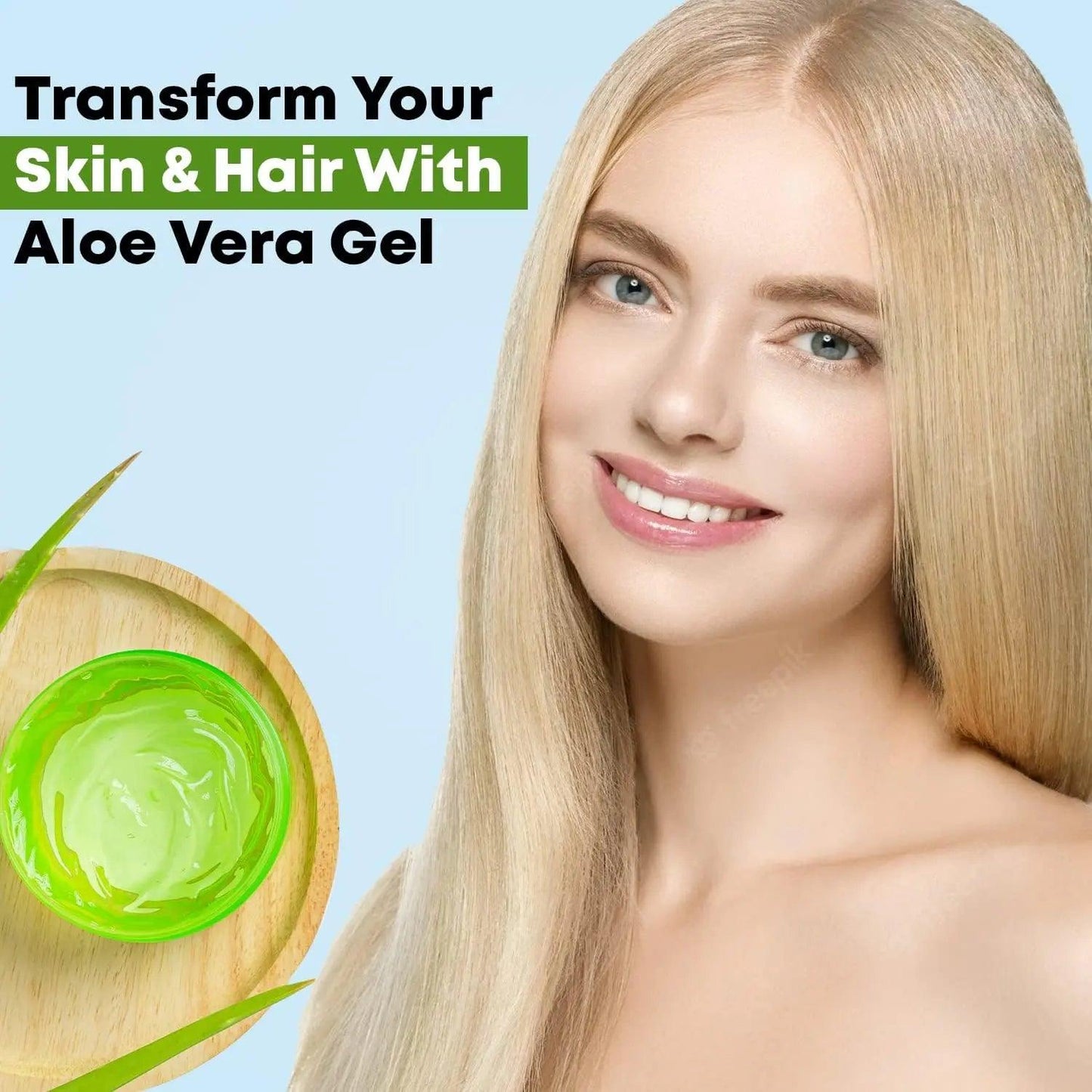 Ammuri Organic Aloe Vera Gel for Psoriasis - 300g