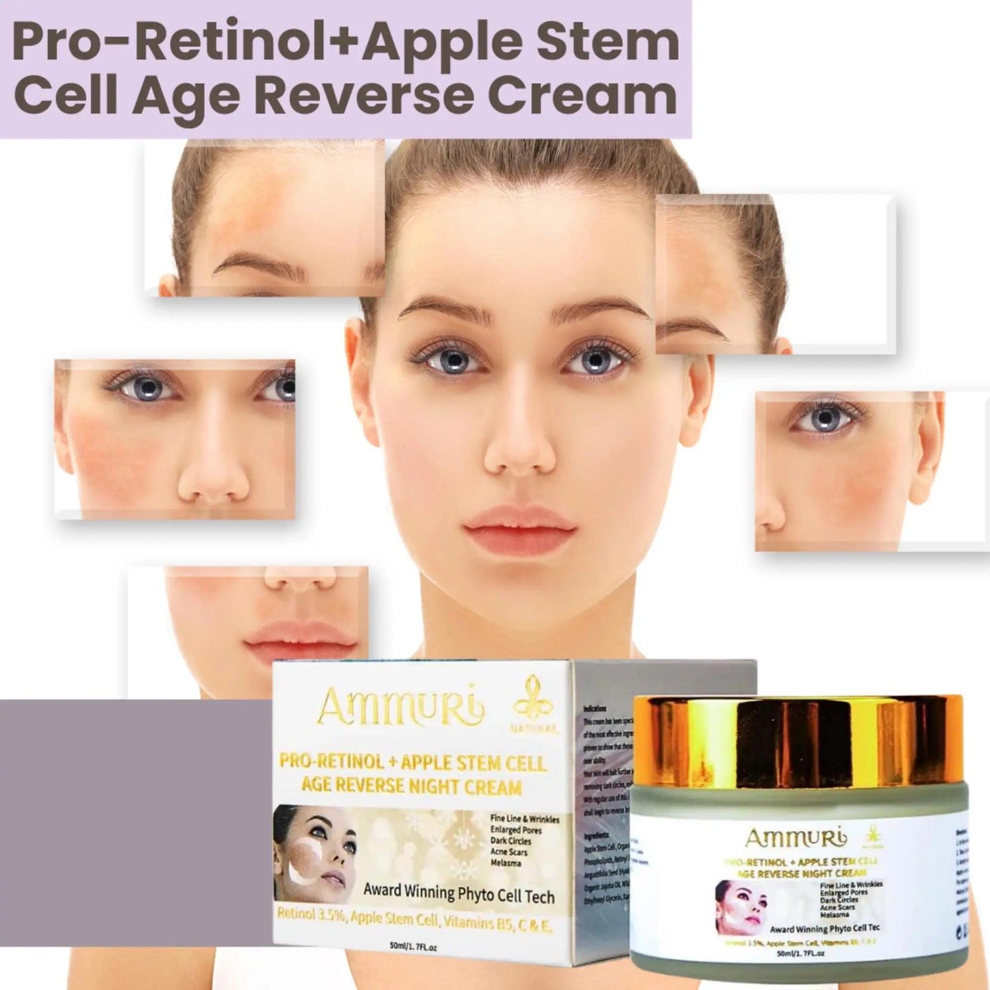 Ammuri Anti-Aging Skincare Package for Youthful Skin