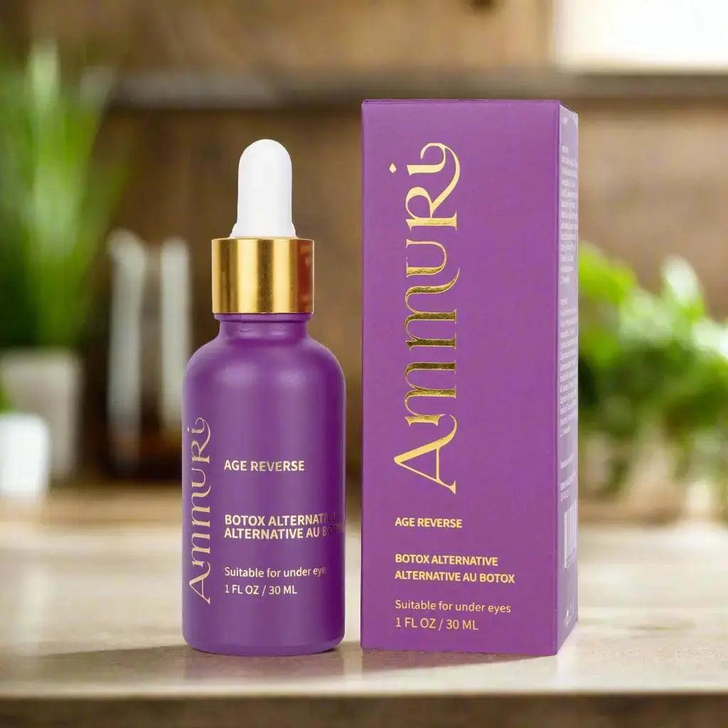 AmmuRi Age Reverse Serum – Advanced Botox Alternative Anti-Aging Formula – 30ml