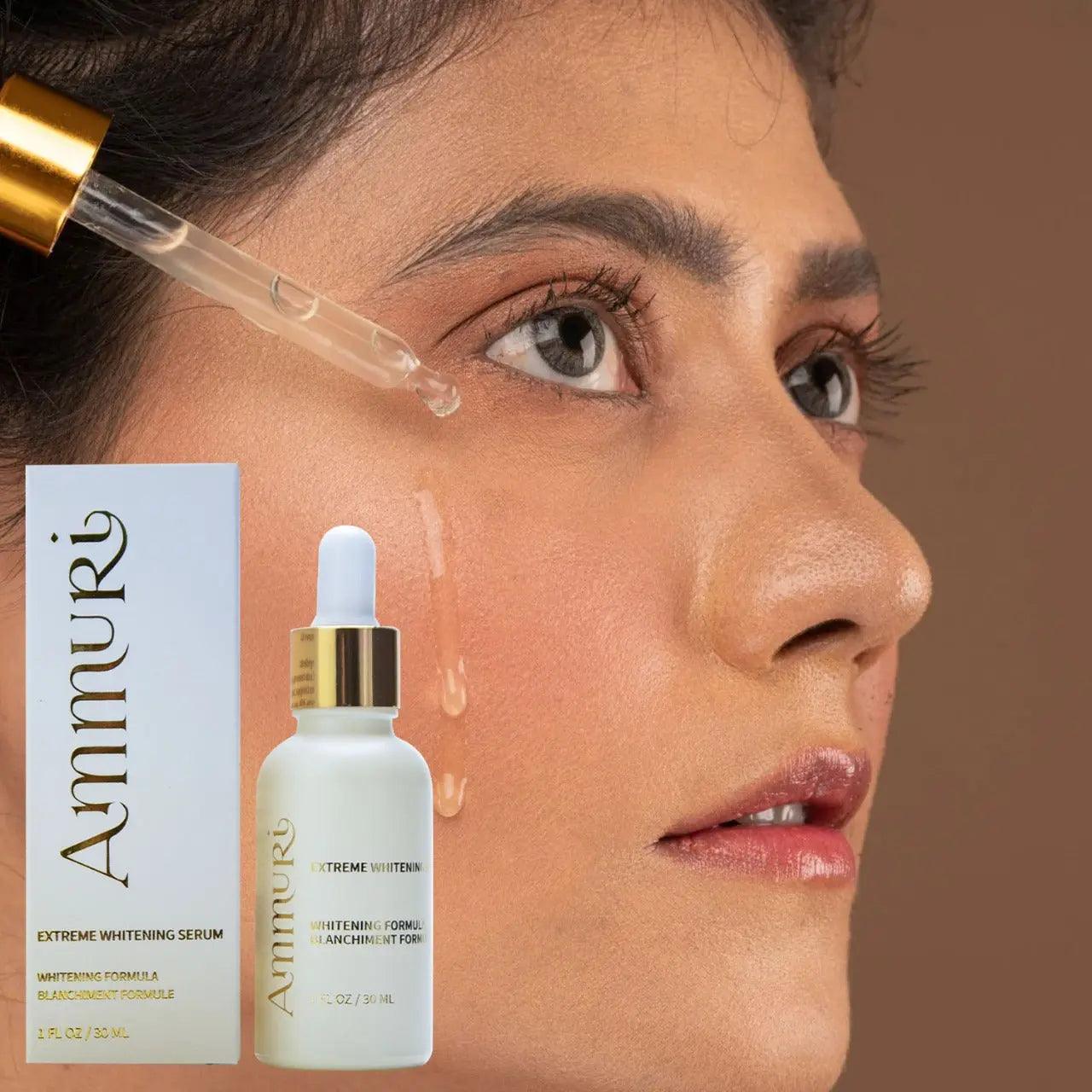Ammuri Premium Whitening Serum 30ml β Kojic Acid + Tranexamic Acid | Dark Spot & Pigmentation Corrector