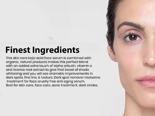 Ammuri Premium Whitening Serum 30ml β Kojic Acid + Tranexamic Acid | Dark Spot & Pigmentation Corrector