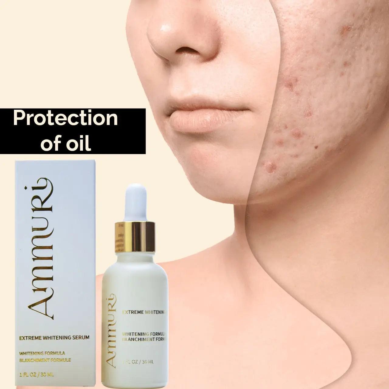 Ammuri Premium Whitening Serum 30ml β Kojic Acid + Tranexamic Acid | Dark Spot & Pigmentation Corrector