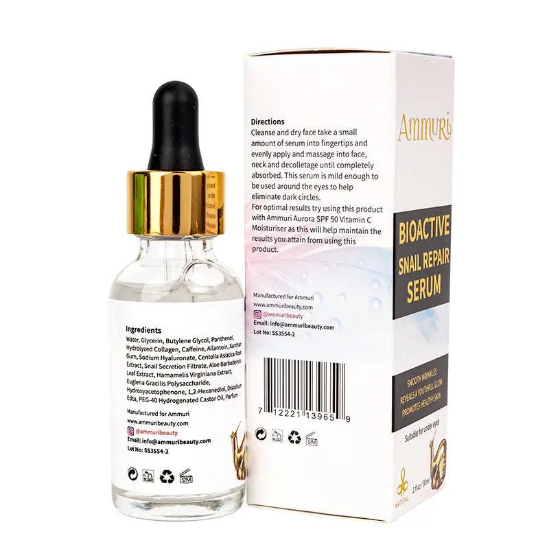 Ammuri Bioactive Snail Repair Serum Anti-Aging Organic