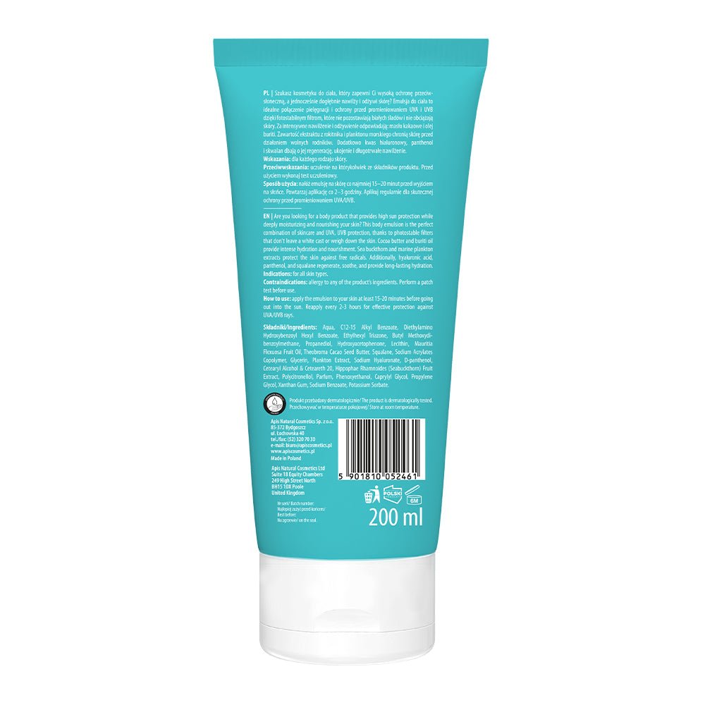 PURE SUN CARE Protective Body Emulsion SPF50+ 200ml
