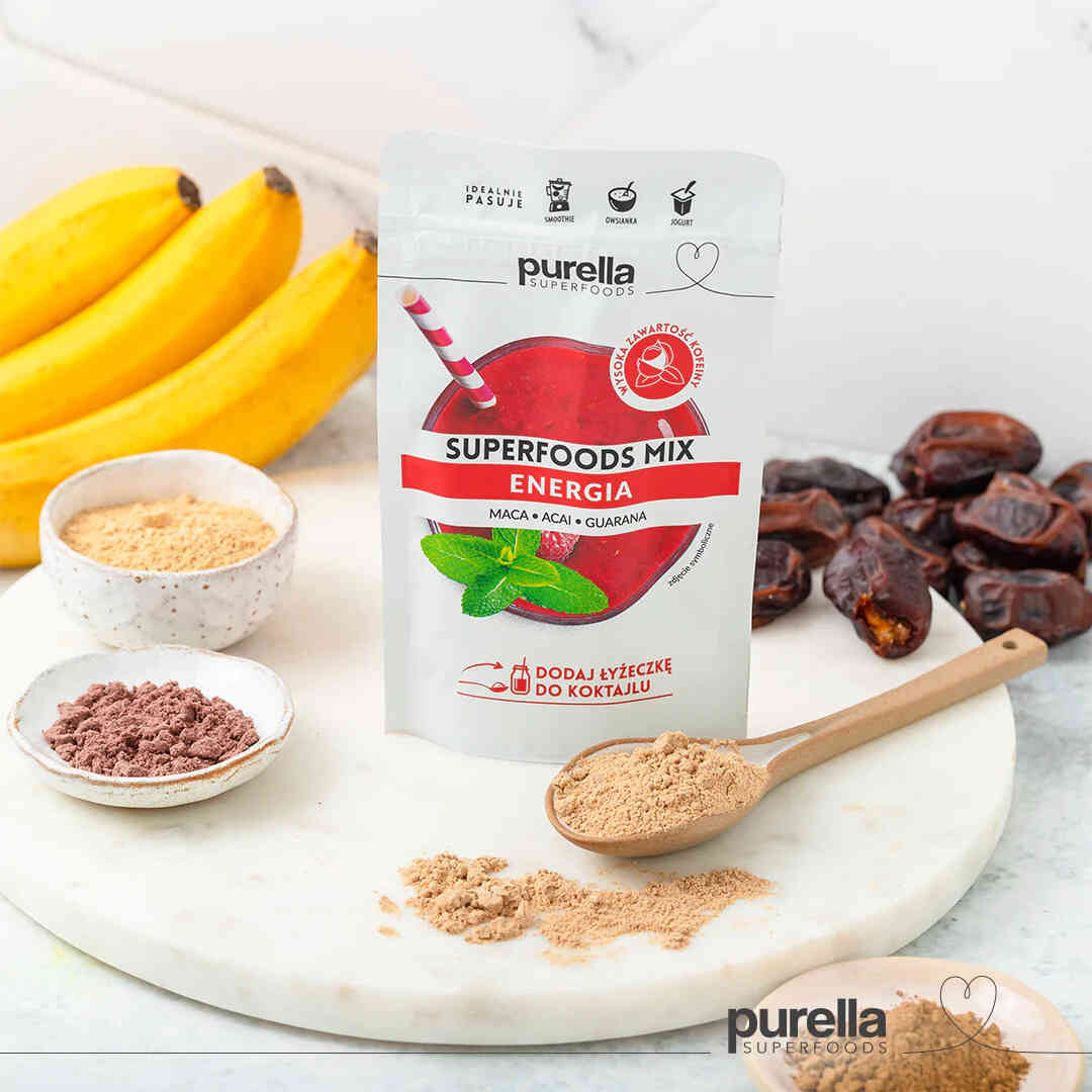 Superfoods mix Energy - Maca, Acai, Guarana 40g