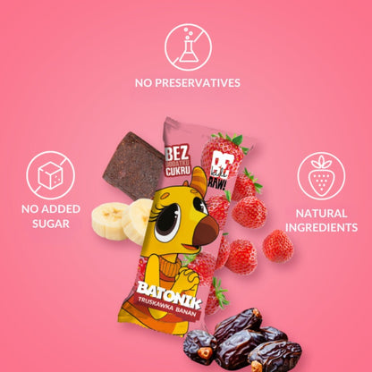 Kids Strawberry-Banana Bar 25g