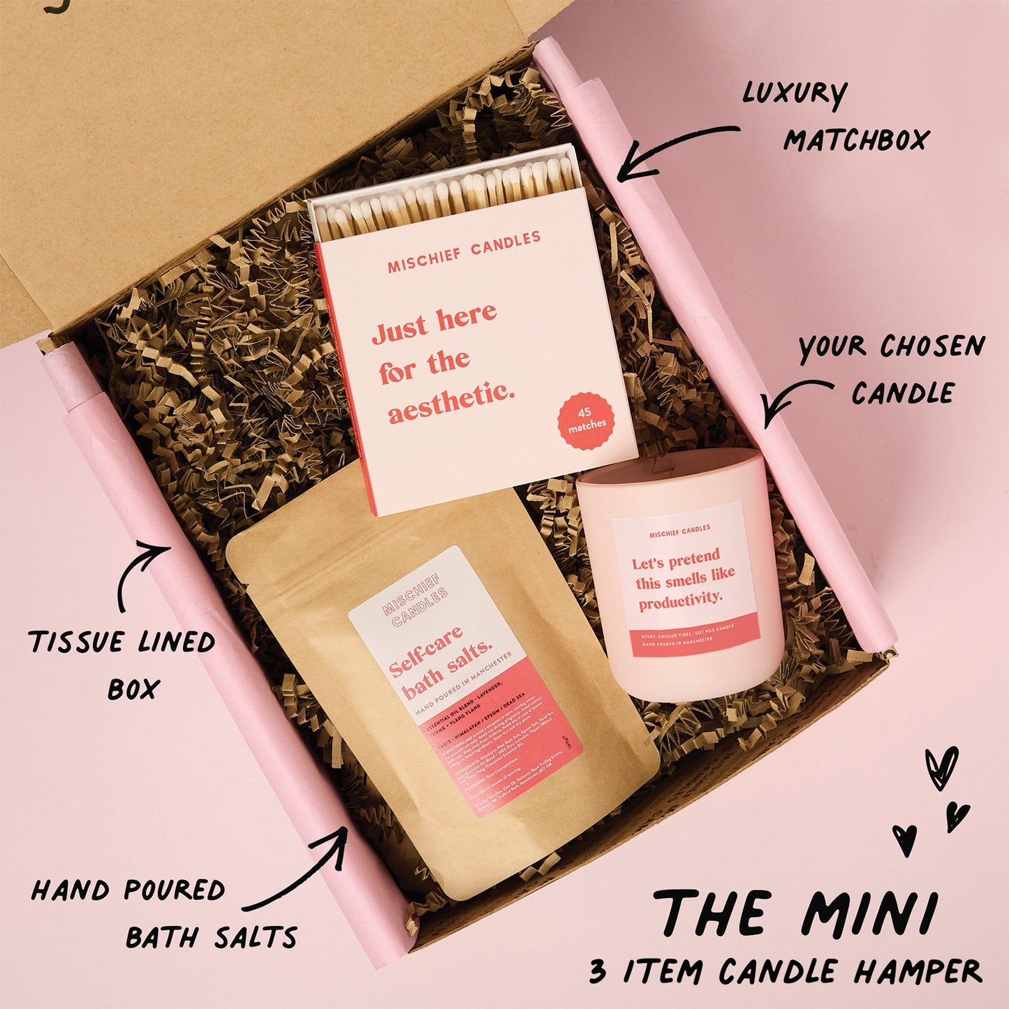 Funny Friend Gift Soy Wax Candle Smells Like Productivity