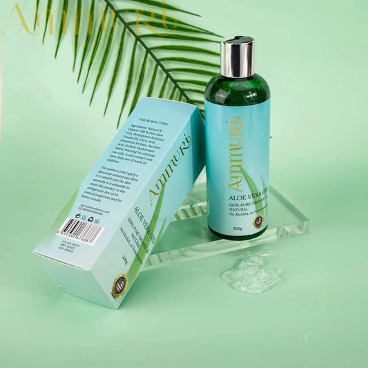 Ammuri Organic Aloe Vera Gel for Skin Hydration