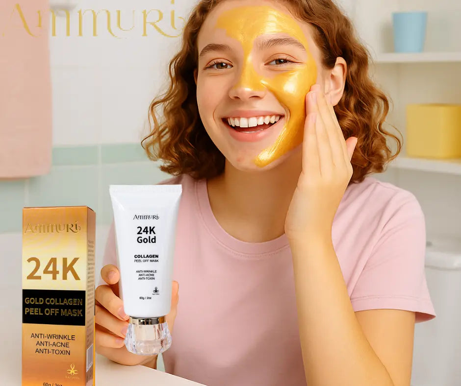Ammuri Skincare 24K Gold Collagen Face Mask Peel Off