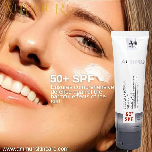 Ammuri Vitamin C Day Cream SPF50 – Brightening Moisturizer