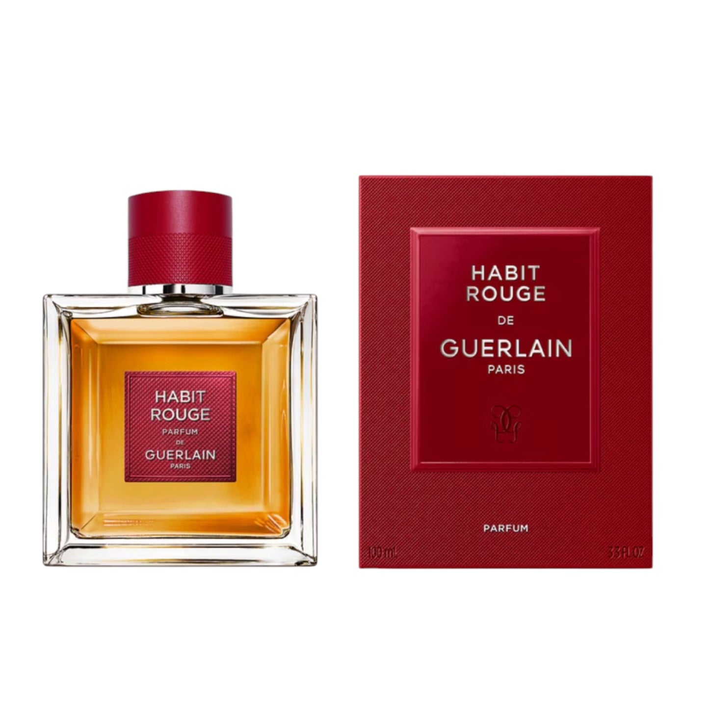 HABIT ROUGE DE GUERLAIN PARIS PARFUM