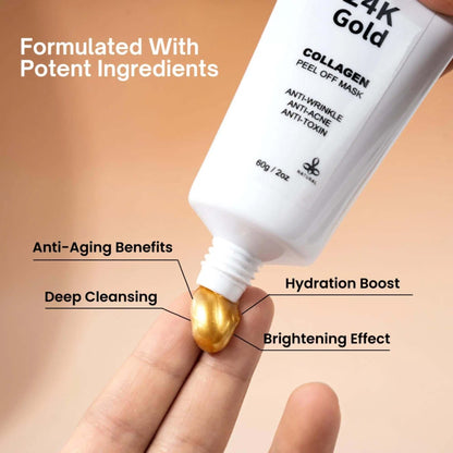 Ammuri Skincare 24K Gold Collagen Face Mask Peel Off
