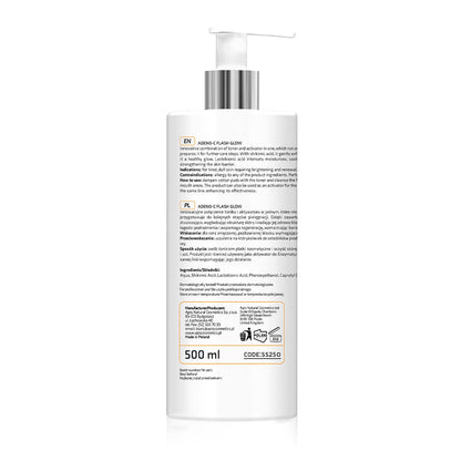 ADENO-C Flash Glow - Brightening Toner & Activator 2in1 with shikimic acid & lactobionic acid 500ml