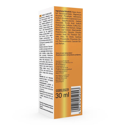 ADENO-C Flash Glow Home terapis - Brightening Serum with vitamin C 10% & ferulic acid 30ml