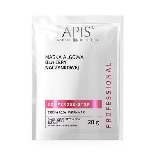 Couperose-Stop - Algae Mask with Wild rose & Vitamin C for skin with capillary problems 20g