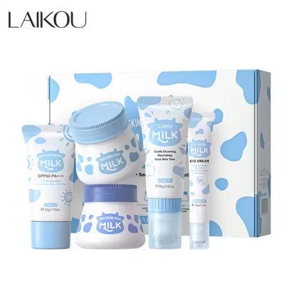 LAIKOU Skincare Kit Anti-Aging Moisturizing Revitalizing Skin for Home Beauty Salon Luxury Skin Care