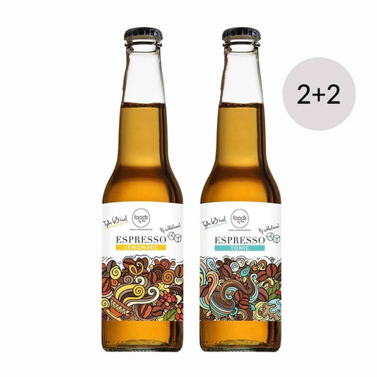 SET: Espresso Tonic 330ml x2 + Espresso Lemonade 330ml x2